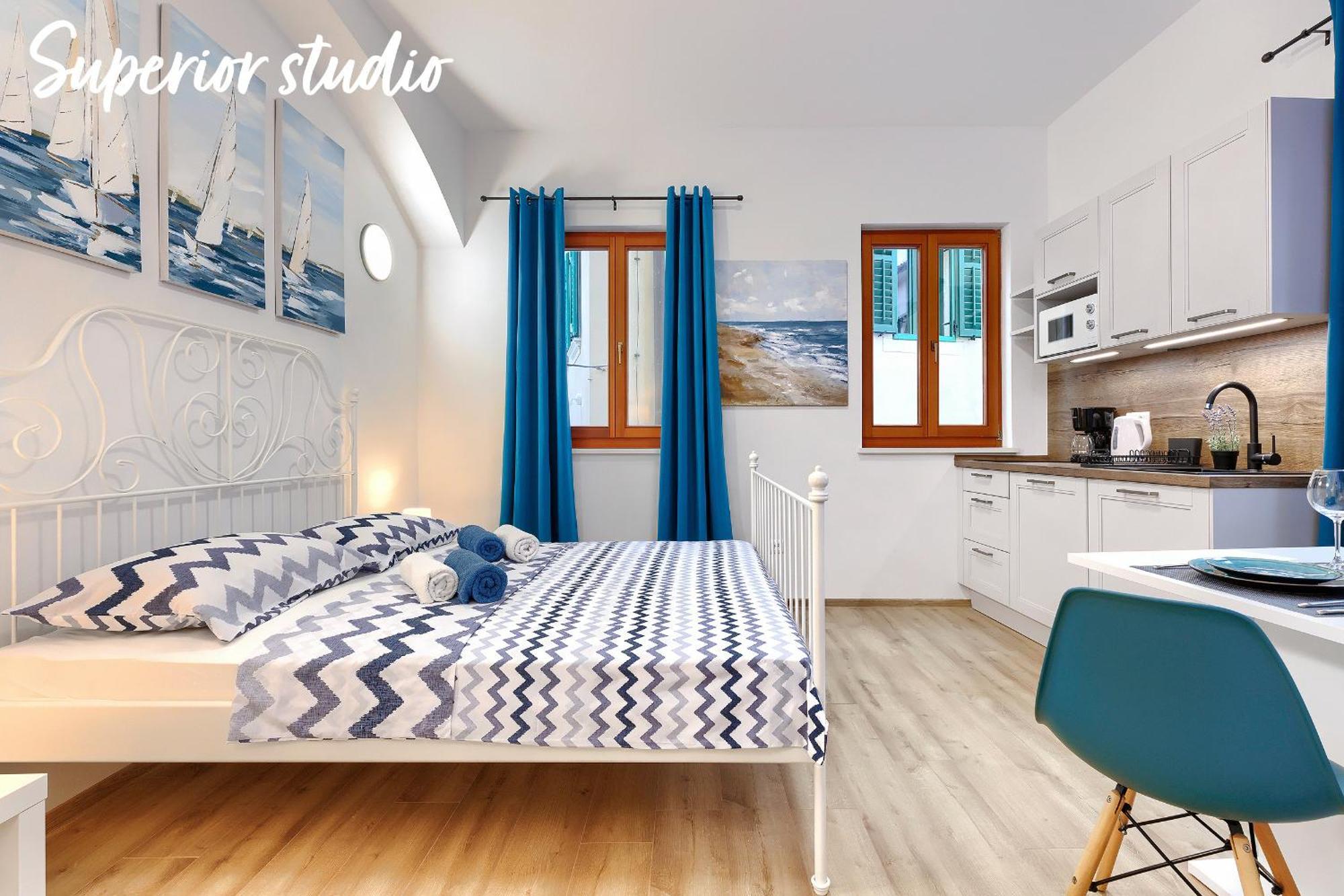 Studios Notte Sul Porto Rovinj Eksteriør bilde