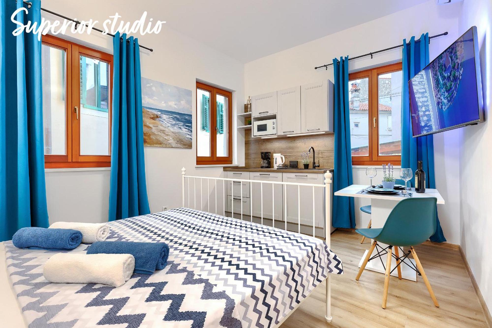 Studios Notte Sul Porto Rovinj Eksteriør bilde