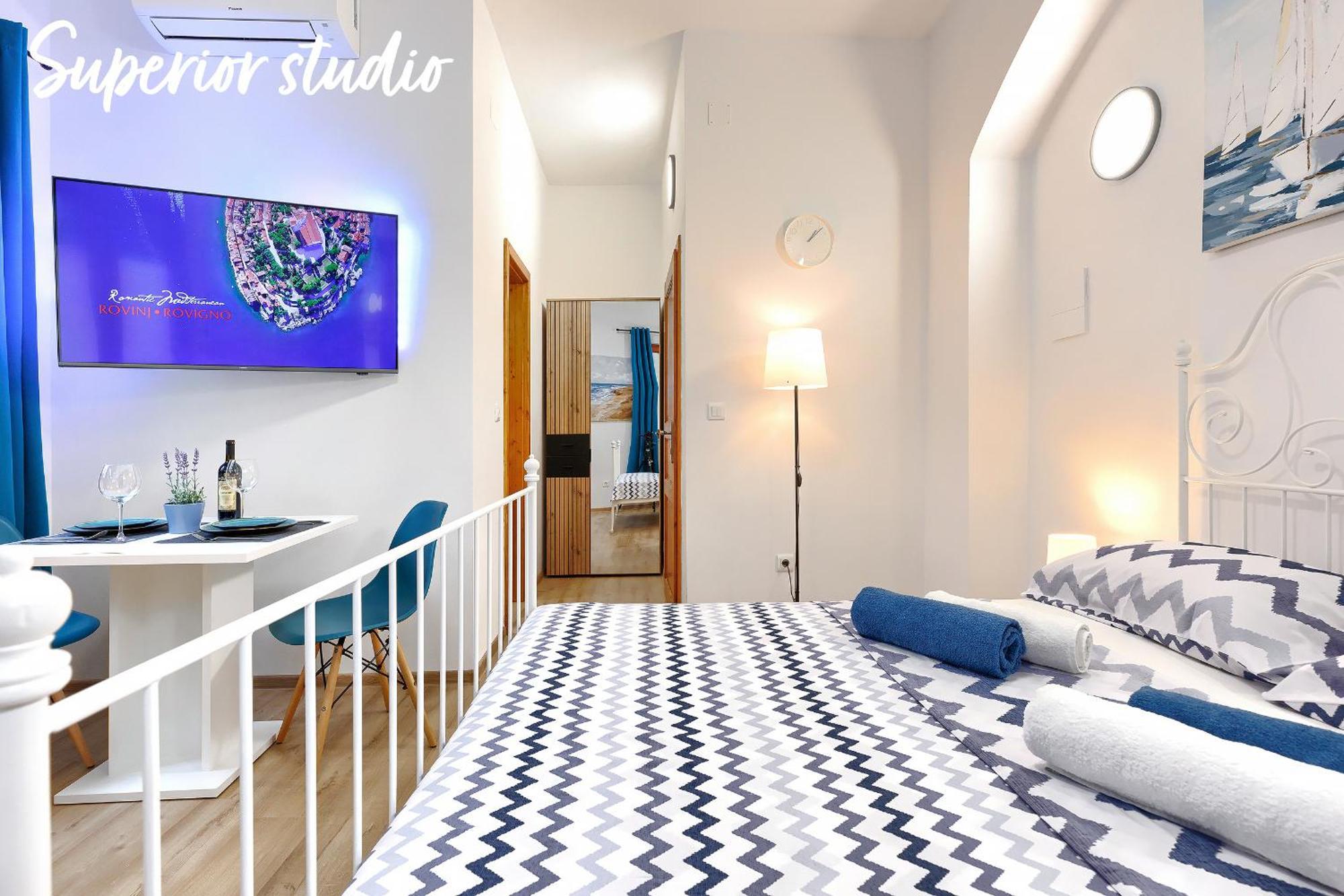Studios Notte Sul Porto Rovinj Eksteriør bilde