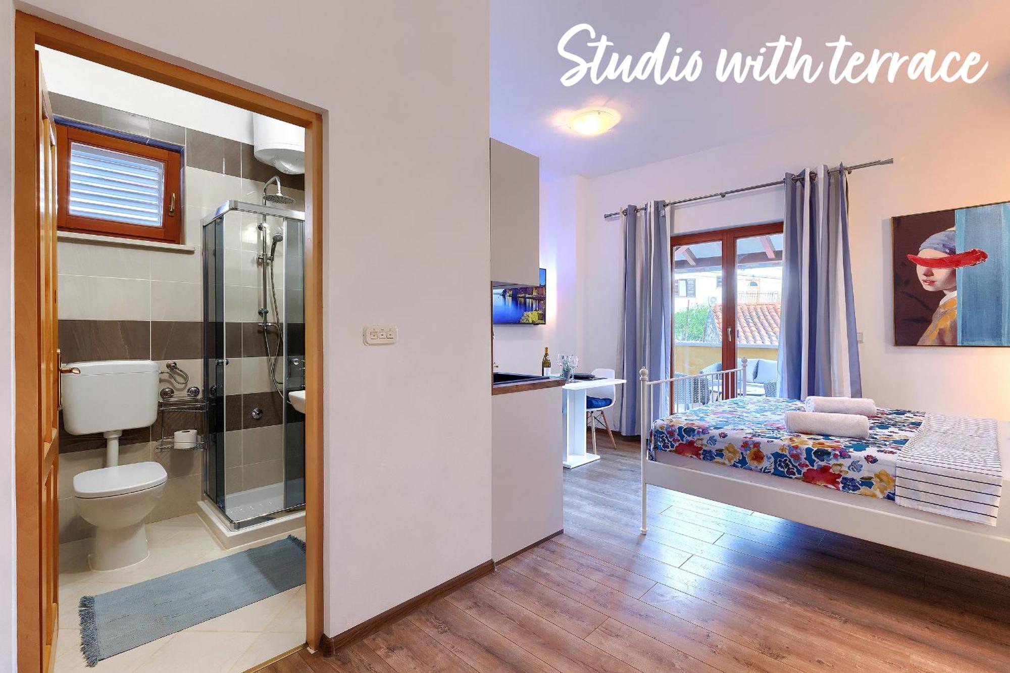 Studios Notte Sul Porto Rovinj Eksteriør bilde
